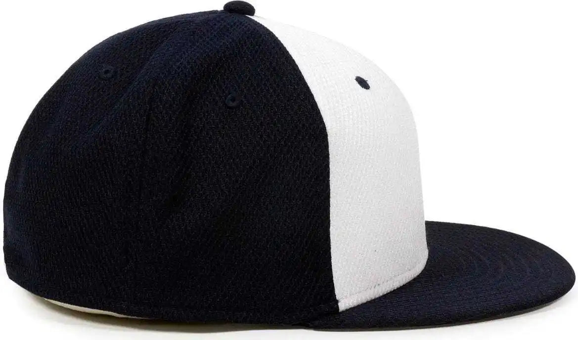 Oc Sports Cage25 Flexible Fitting Cap - White Navy