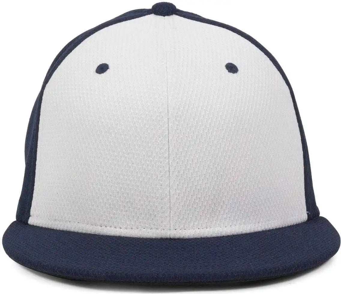Oc Sports Cage25 Flexible Fitting Cap - White Navy