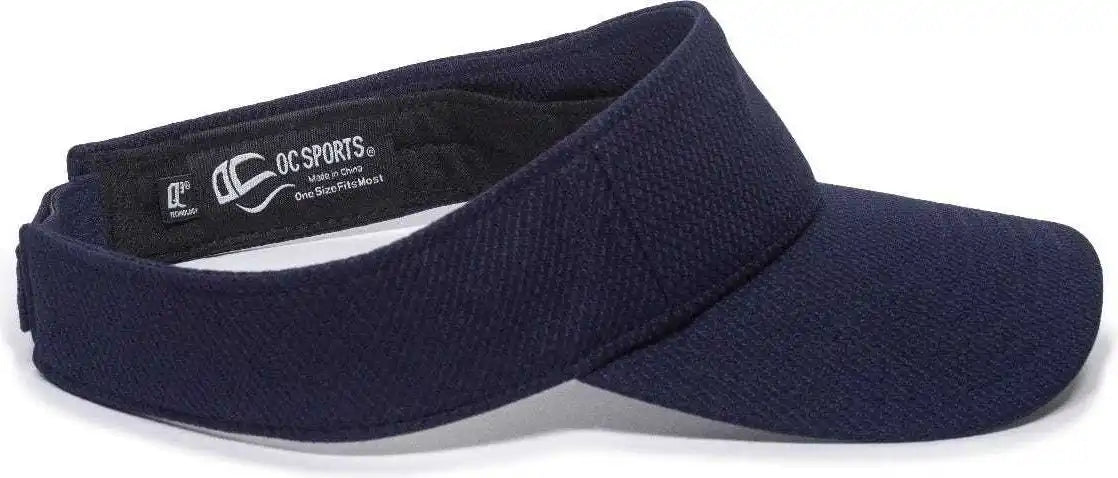 Oc Sports Cage75 Visor - Navy - 6 7/8’’ - 7 1/2’’
