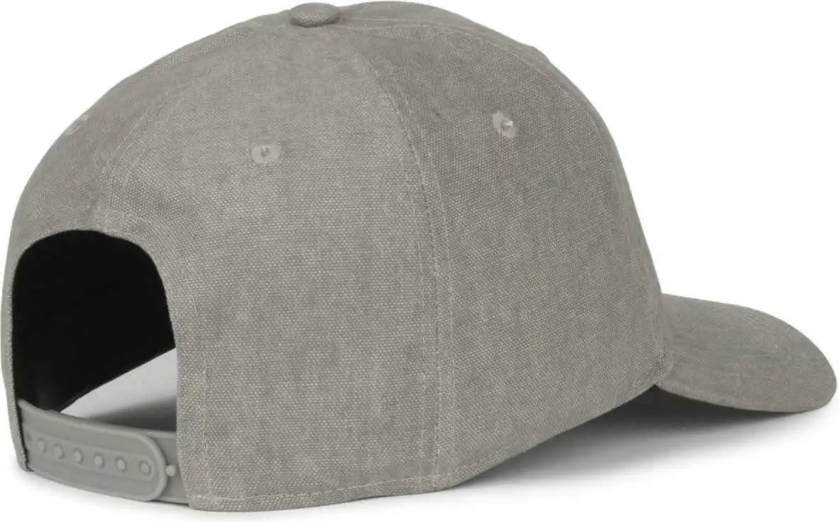 Oc Sports Canv-111sb Cotton Canvas Cap - Light Gray - Osfm