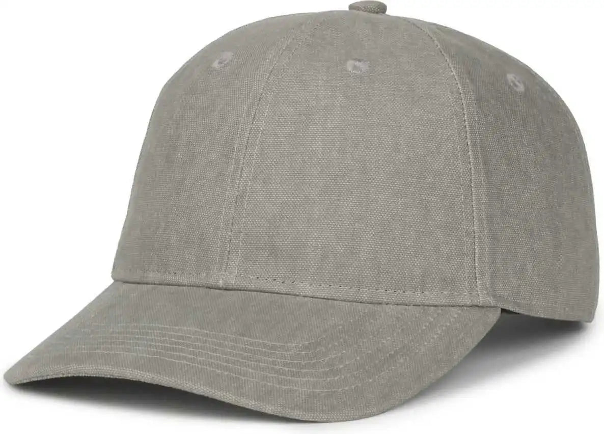 Oc Sports Canv-111sb Cotton Canvas Cap - Light Gray - Osfm