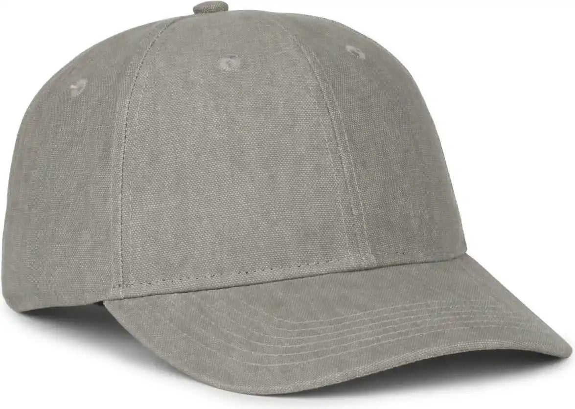 Oc Sports Canv-111sb Cotton Canvas Cap - Light Gray - Osfm