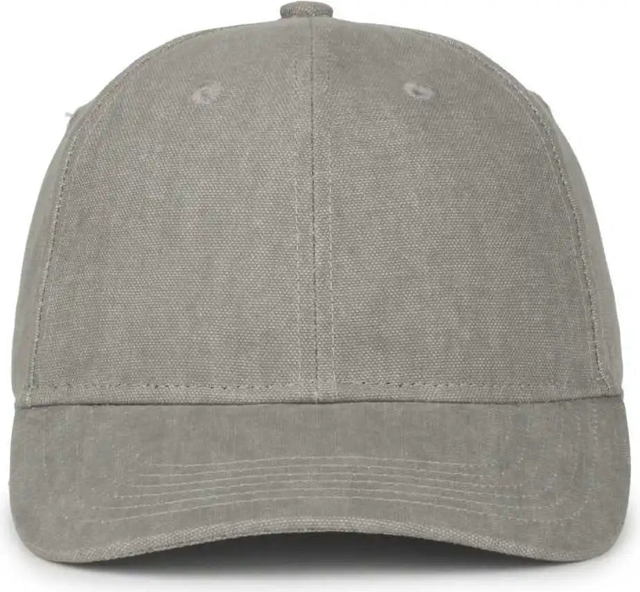 Oc Sports Canv-111sb Cotton Canvas Cap - Light Gray - Osfm