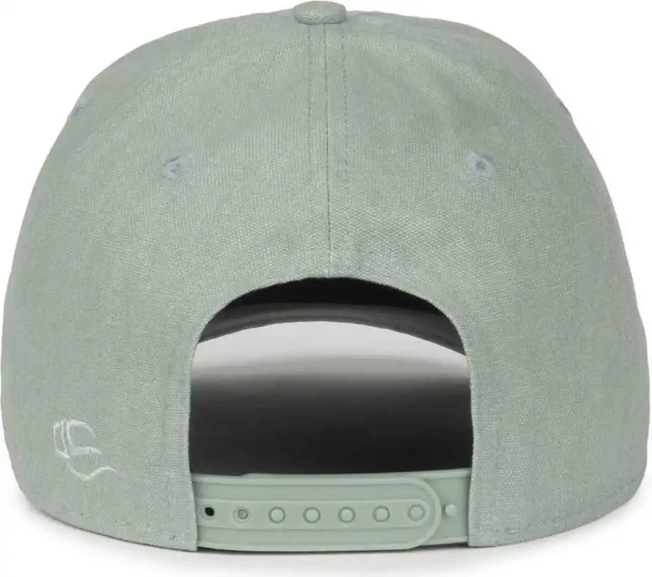 Oc Sports Canv-111sb Cotton Canvas Cap - Light Sage - Osfm