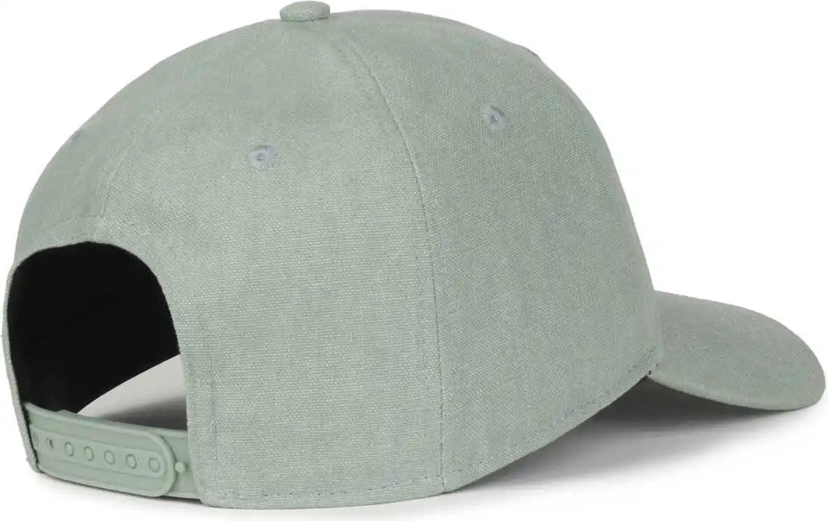 Oc Sports Canv-111sb Cotton Canvas Cap - Light Sage - Osfm