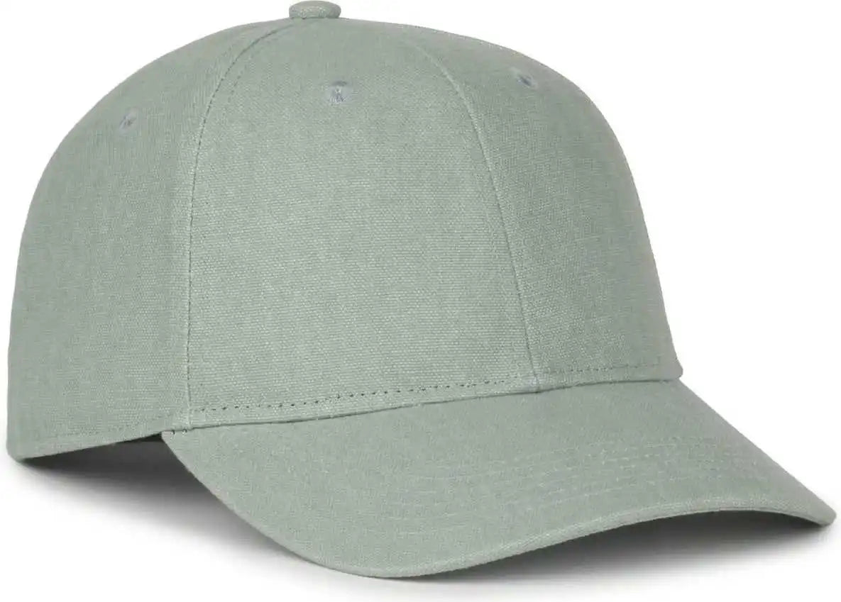 Oc Sports Canv-111sb Cotton Canvas Cap - Light Sage - Osfm