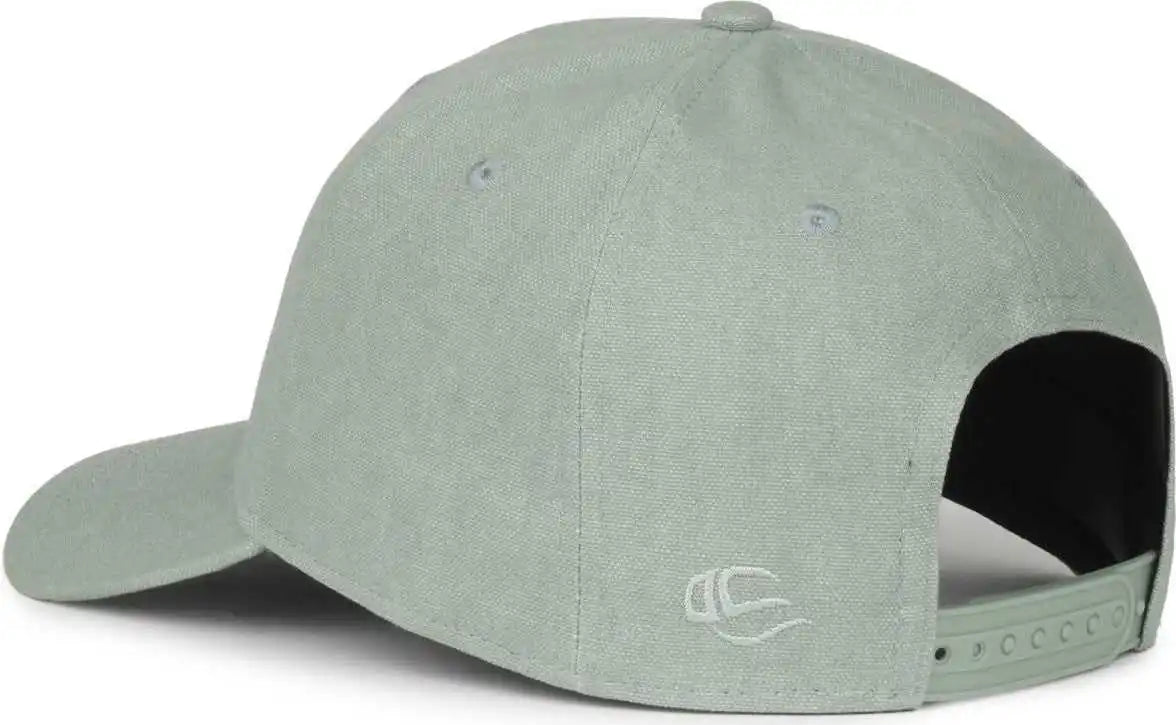 Oc Sports Canv-111sb Cotton Canvas Cap - Light Sage - Osfm