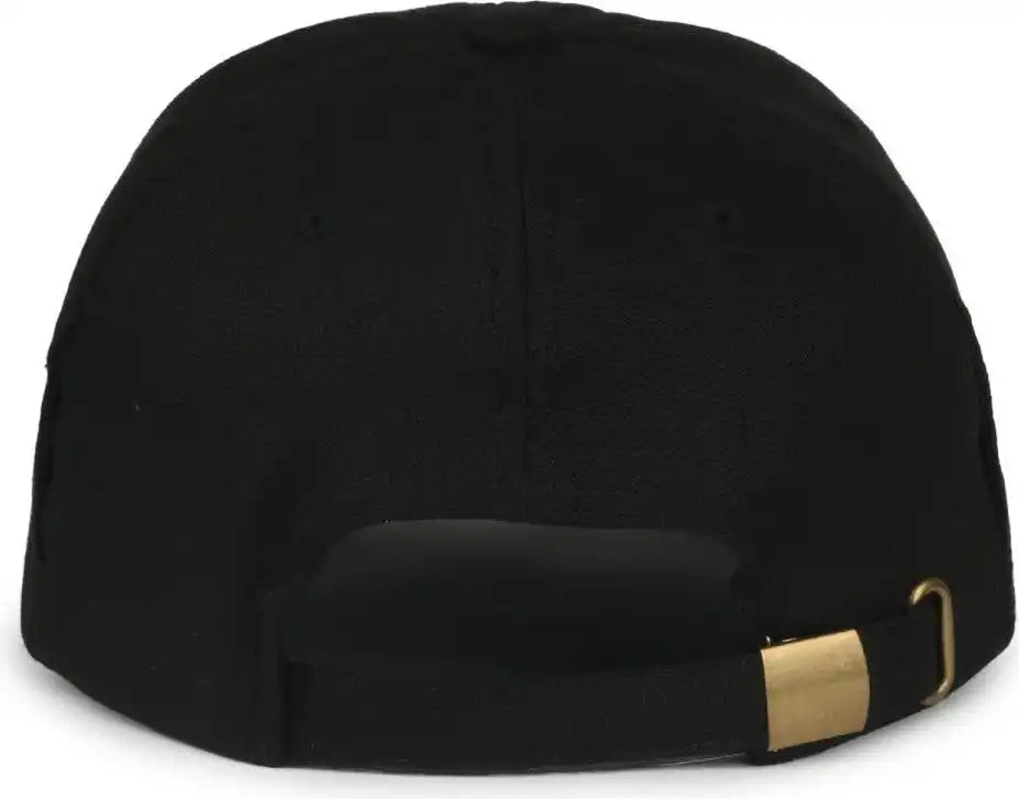 Oc Sports Carg100 Cap with Temple Side Pockets - Black - Osfm