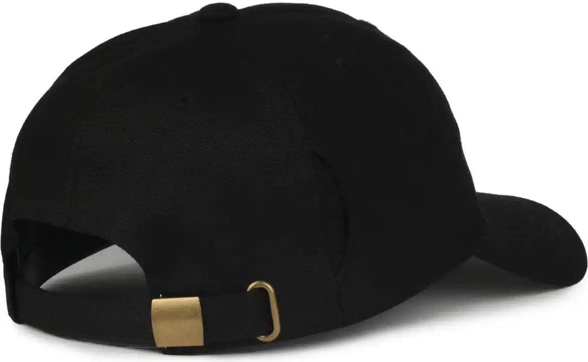 Oc Sports Carg100 Cap with Temple Side Pockets - Black - Osfm