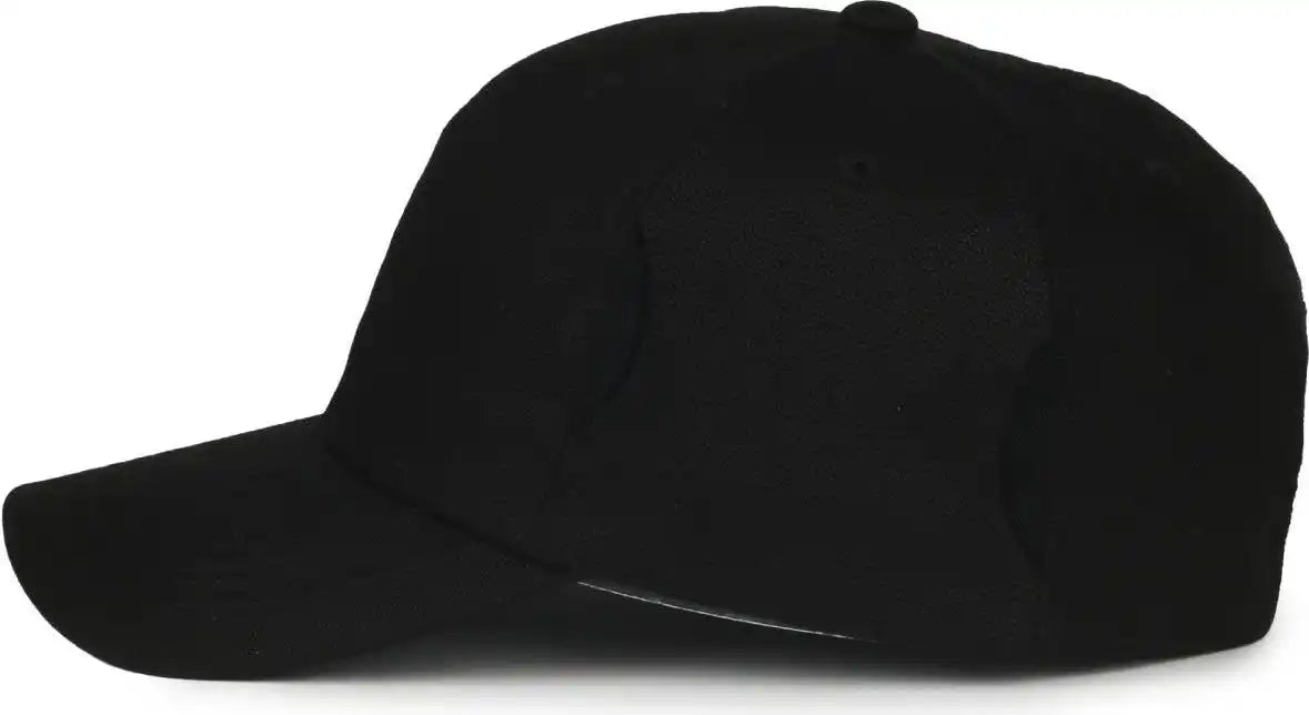 Oc Sports Carg100 Cap with Temple Side Pockets - Black - Osfm