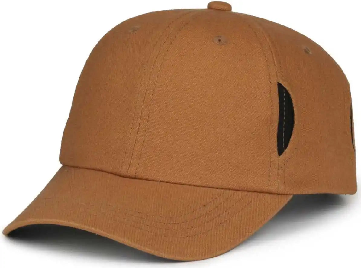 Oc Sports Carg100 Cap with Temple Side Pockets - Brown - Osfm