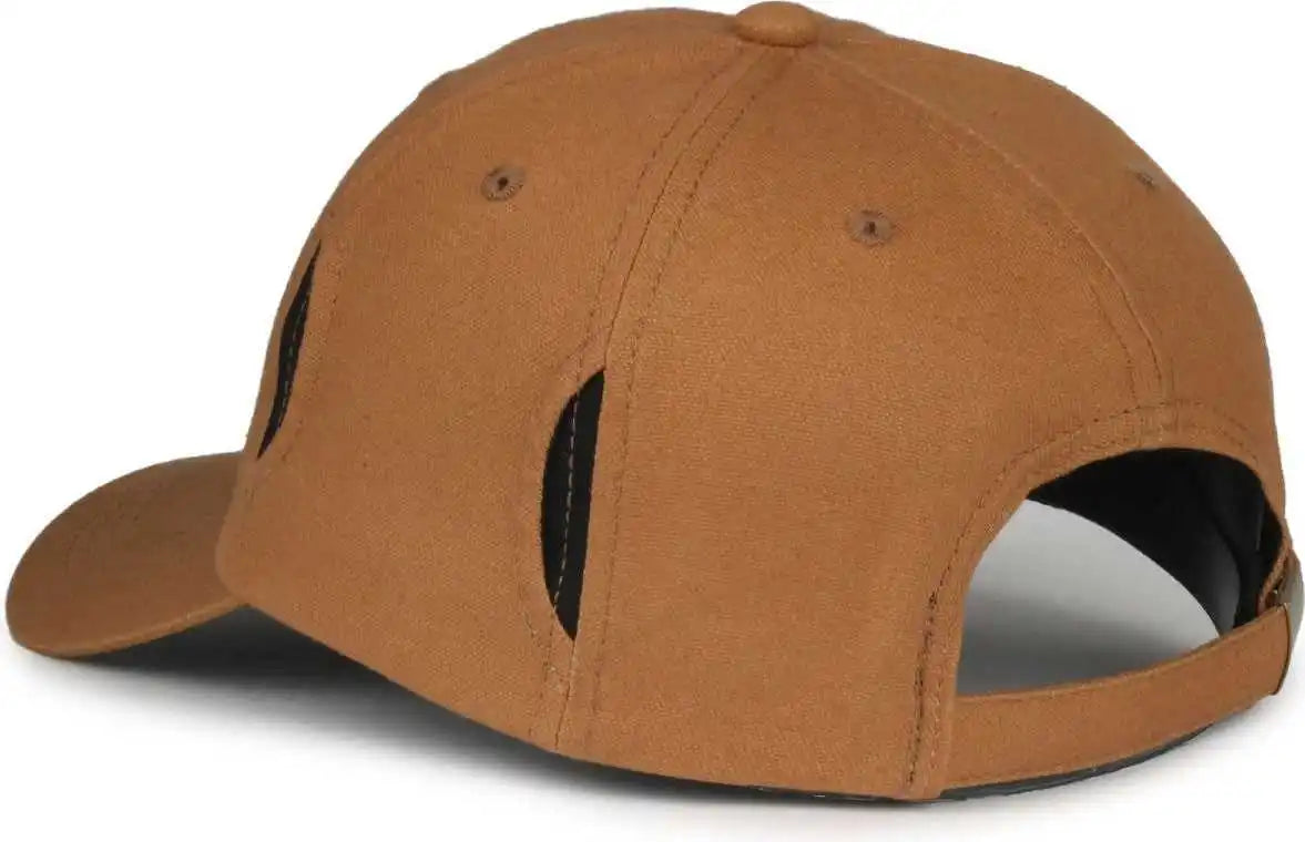 Oc Sports Carg100 Cap with Temple Side Pockets - Brown - Osfm
