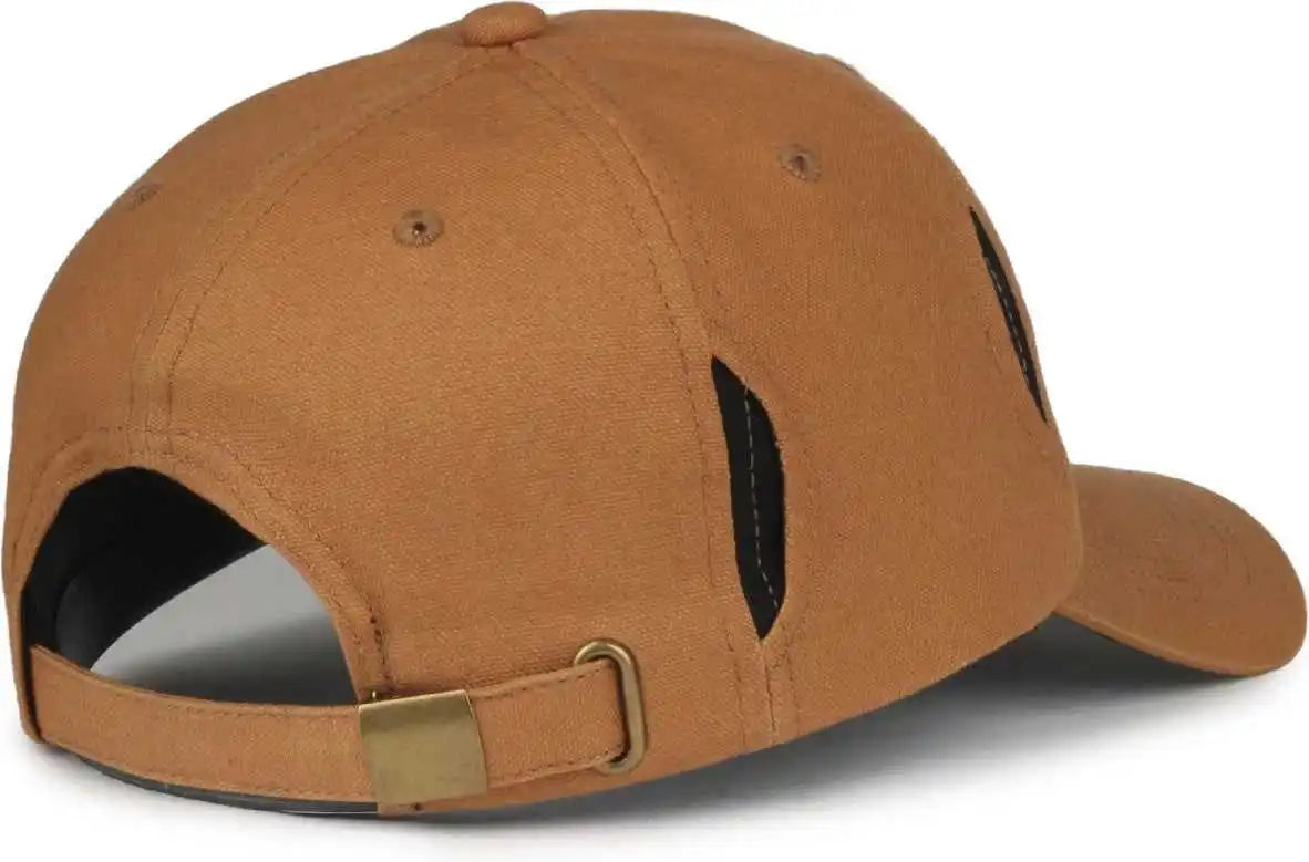 Oc Sports Carg100 Cap with Temple Side Pockets - Brown - Osfm