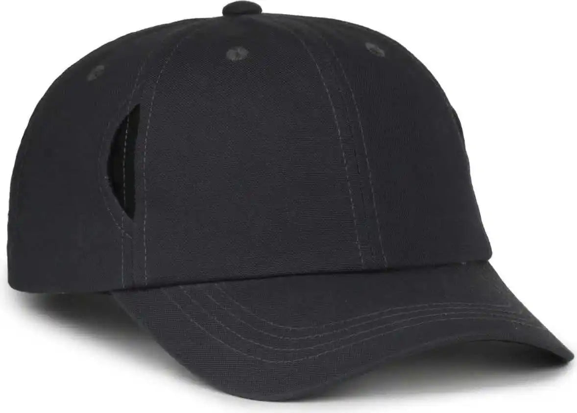 Oc Sports Carg100 Cap with Temple Side Pockets - Graphite - Dark Gray / Osfm