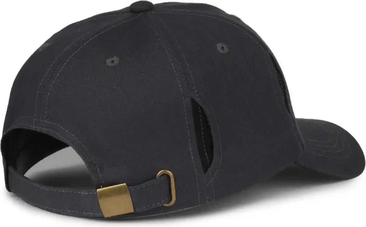 Oc Sports Carg100 Cap with Temple Side Pockets - Graphite - Dark Gray / Osfm
