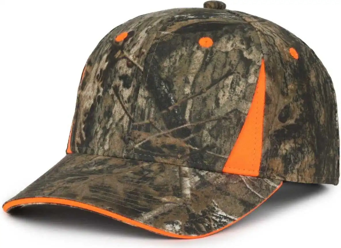 Oc Sports Cbi-305 Adjustable Cap that is Easily Visible - Mossy Oak Country Dna Blaze - Osfm