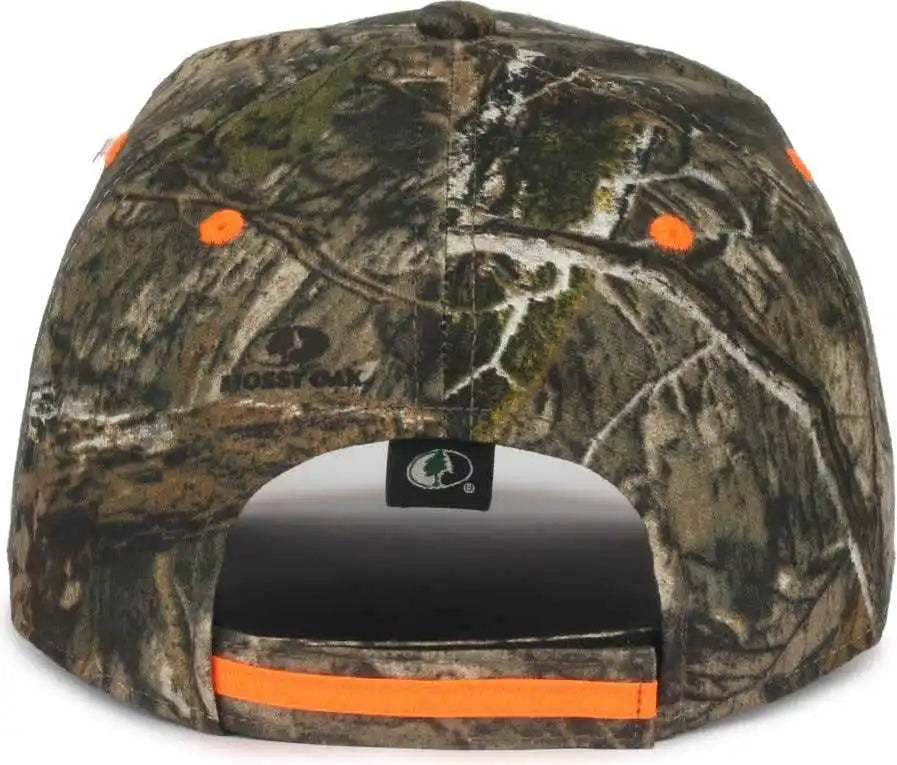 Oc Sports Cbi-305 Adjustable Cap that is Easily Visible - Mossy Oak Country Dna Blaze - Osfm