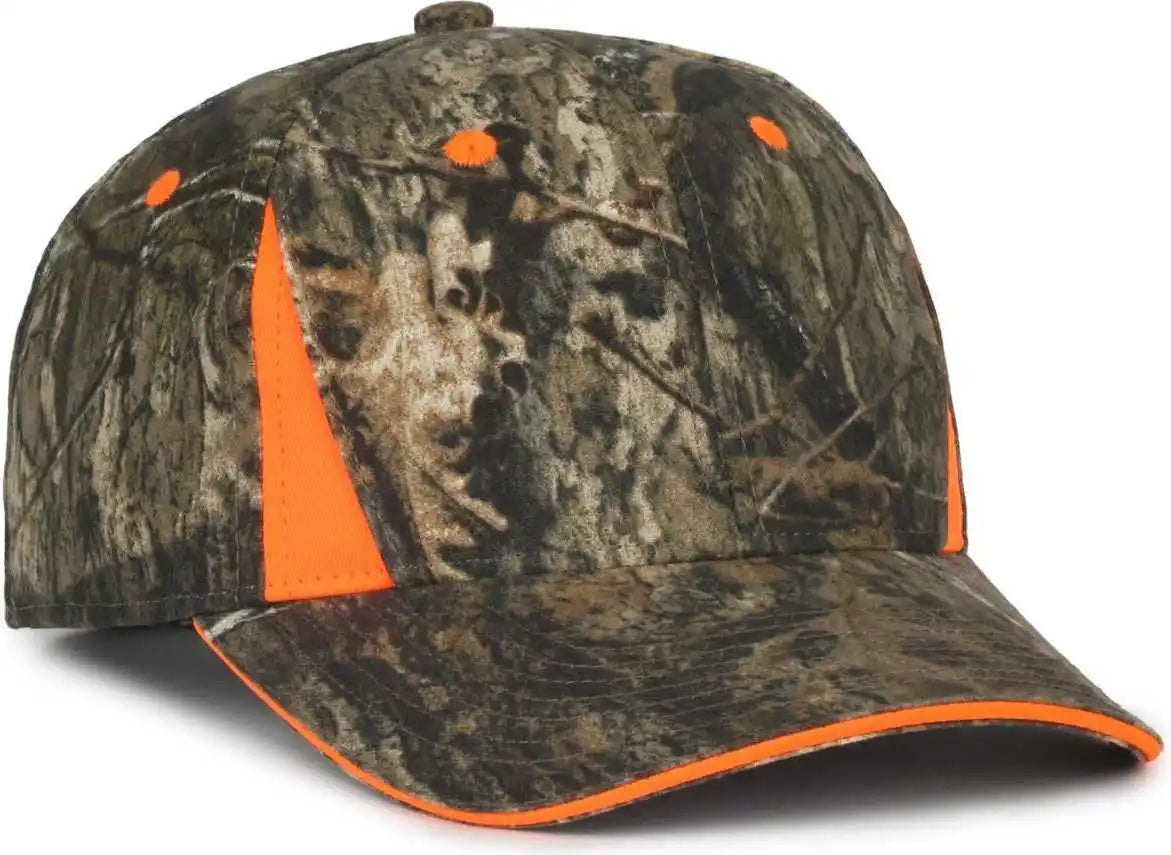 Oc Sports Cbi-305 Adjustable Cap that is Easily Visible - Mossy Oak Country Dna Blaze - Osfm
