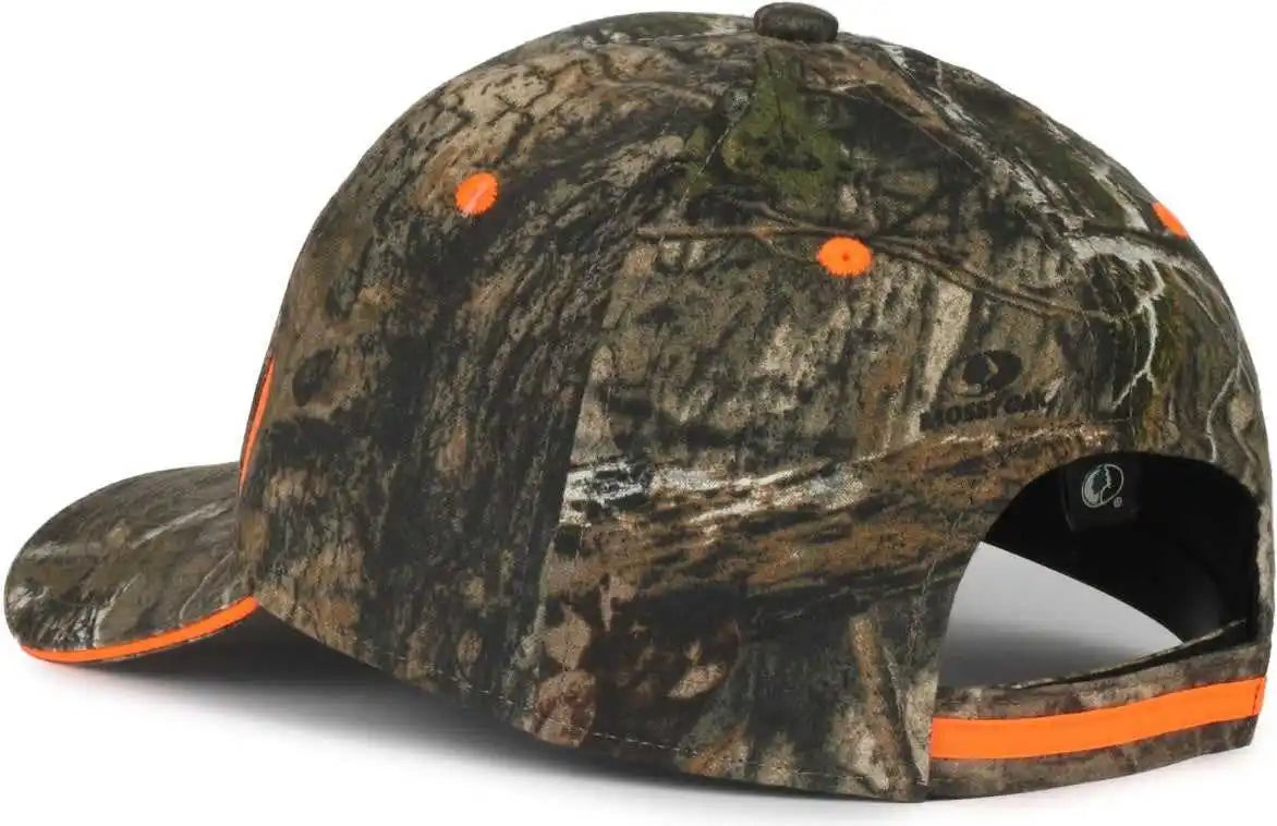 Oc Sports Cbi-305 Adjustable Cap that is Easily Visible - Mossy Oak Country Dna Blaze - Osfm