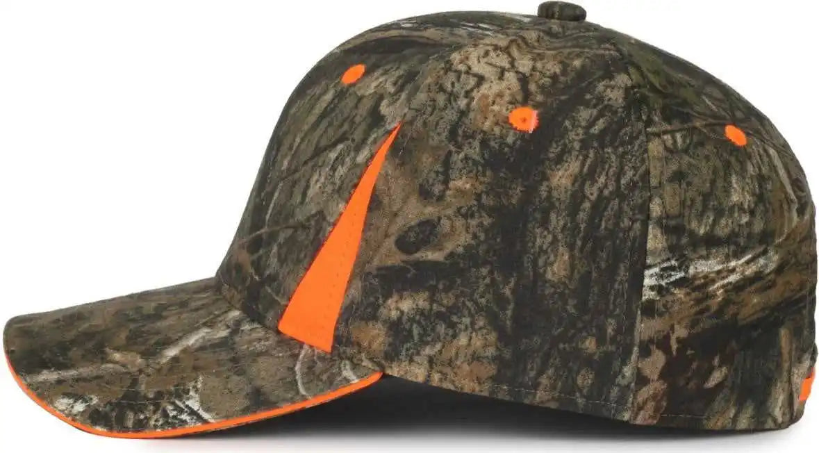 Oc Sports Cbi-305 Adjustable Cap that is Easily Visible - Mossy Oak Country Dna Blaze - Osfm