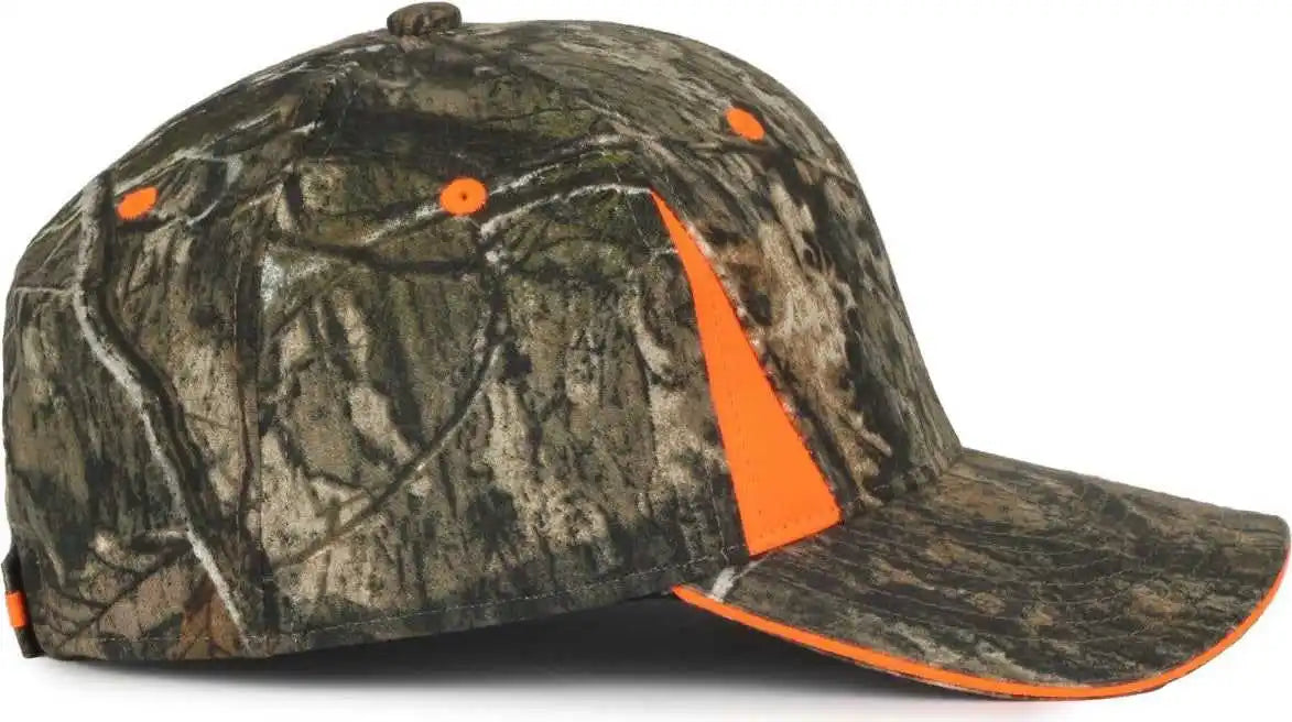 Oc Sports Cbi-305 Adjustable Cap that is Easily Visible - Mossy Oak Country Dna Blaze - Osfm