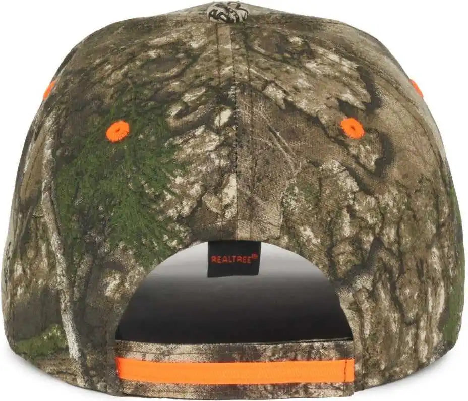 Oc Sports Cbi-305 Adjustable Cap that is Easily Visible - Realtree Apx Blaze - Osfm