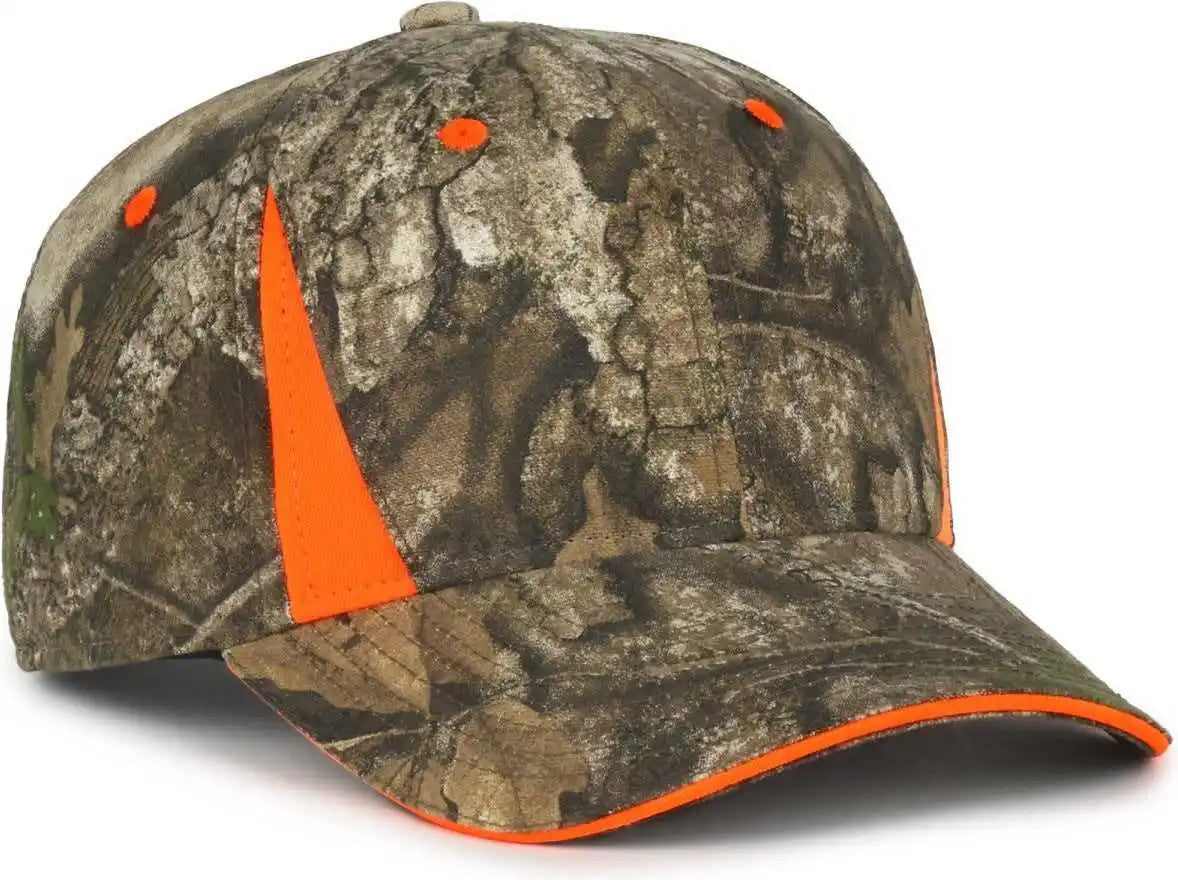 Oc Sports Cbi-305 Adjustable Cap that is Easily Visible - Realtree Apx Blaze - Osfm
