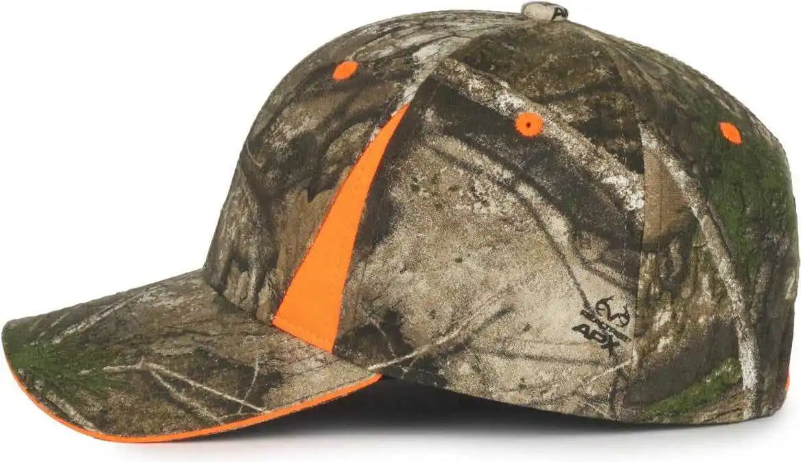 Oc Sports Cbi-305 Adjustable Cap that is Easily Visible - Realtree Apx Blaze - Osfm
