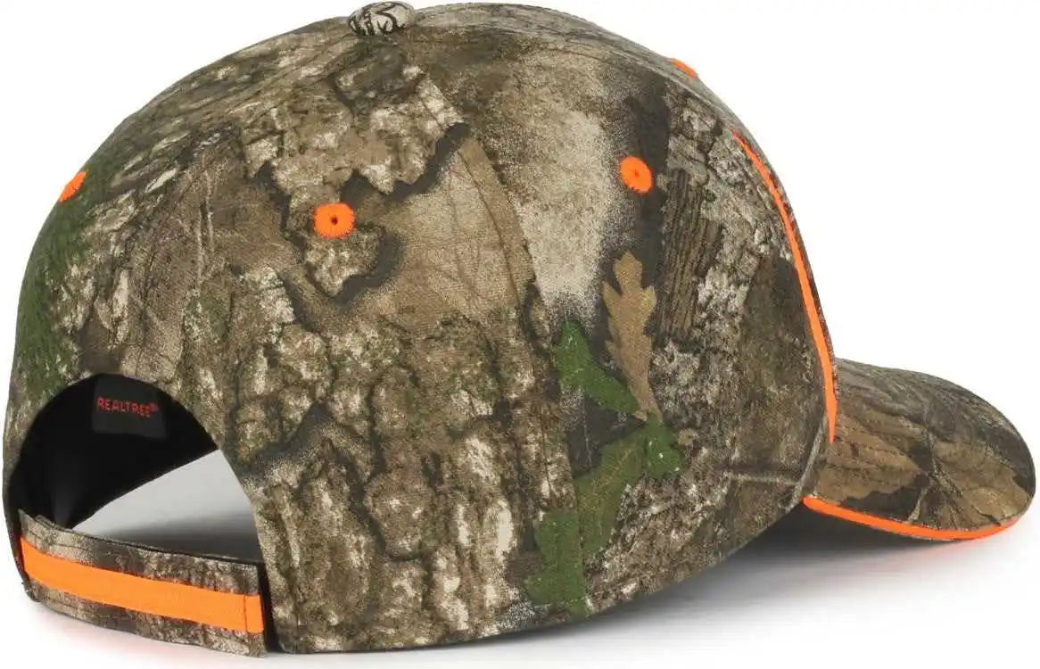 Oc Sports Cbi-305 Adjustable Cap that is Easily Visible - Realtree Apx Blaze - Osfm