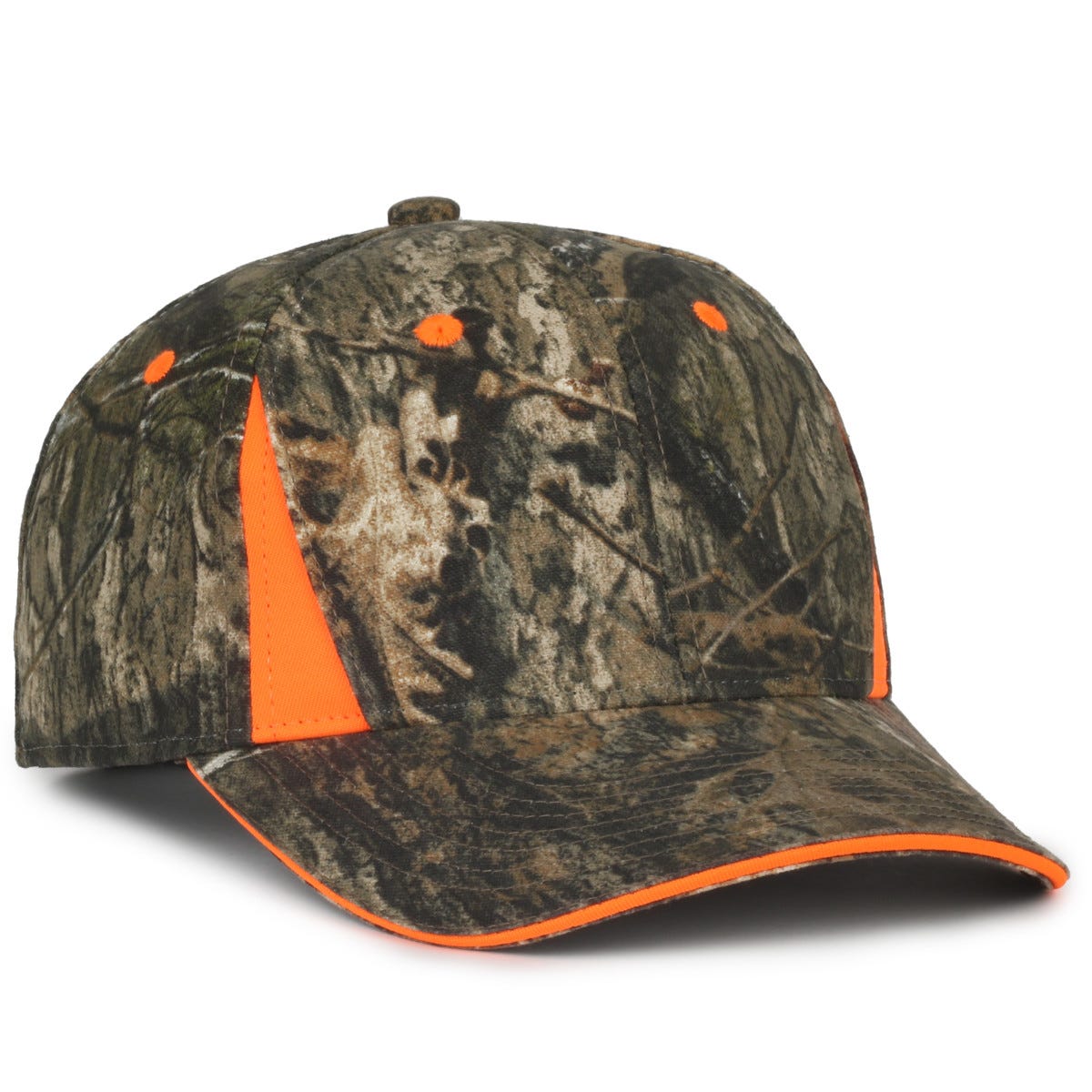 Oc Sports Cbi-305 Structured Cap - Mossy Oak Country Dna/blaze