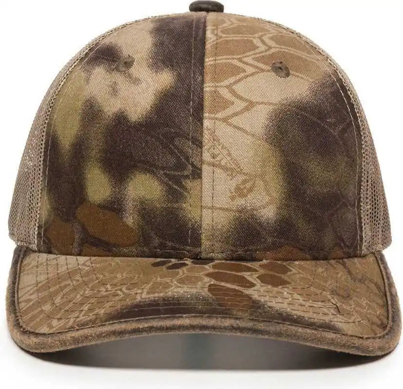 Oc Sports Cbw-100m Adjustable Mesh Back Cap - Kryptekhighlander Khaki - Kryptek / Osfm
