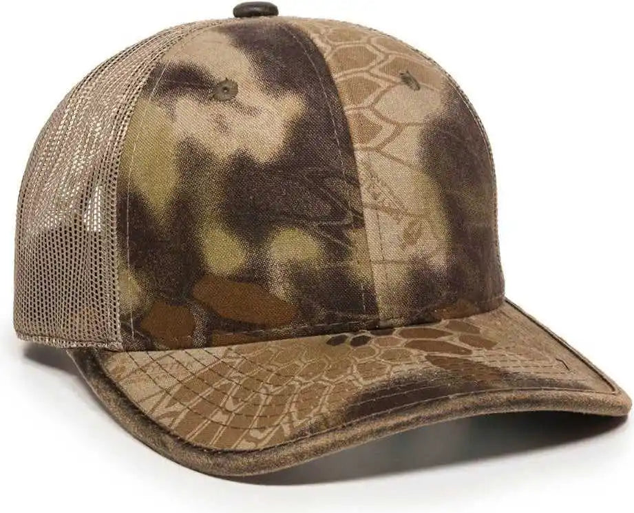 Oc Sports Cbw-100m Adjustable Mesh Back Cap - Kryptekhighlander Khaki - Kryptek / Osfm