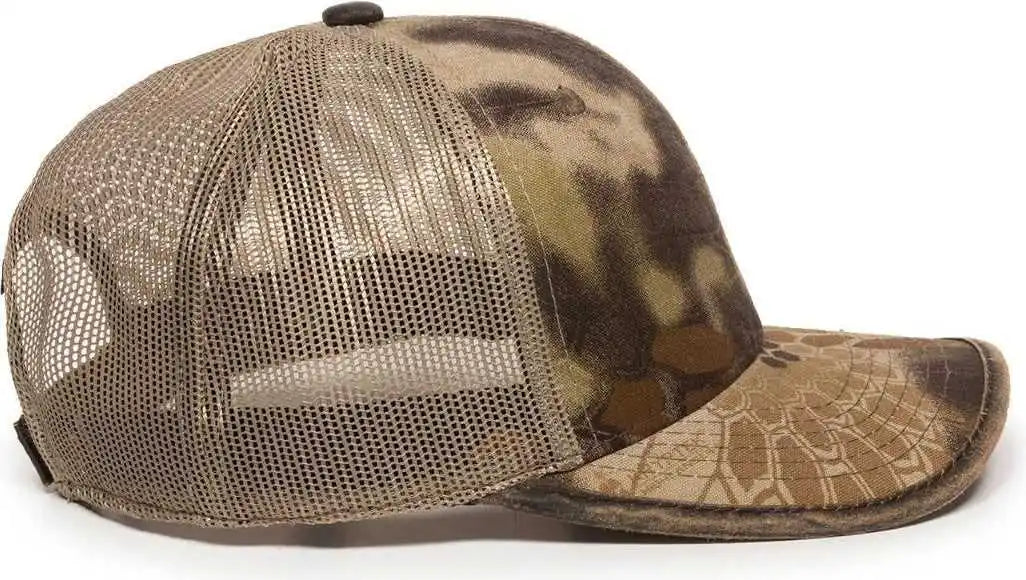 Oc Sports Cbw-100m Adjustable Mesh Back Cap - Kryptekhighlander Khaki - Kryptek / Osfm