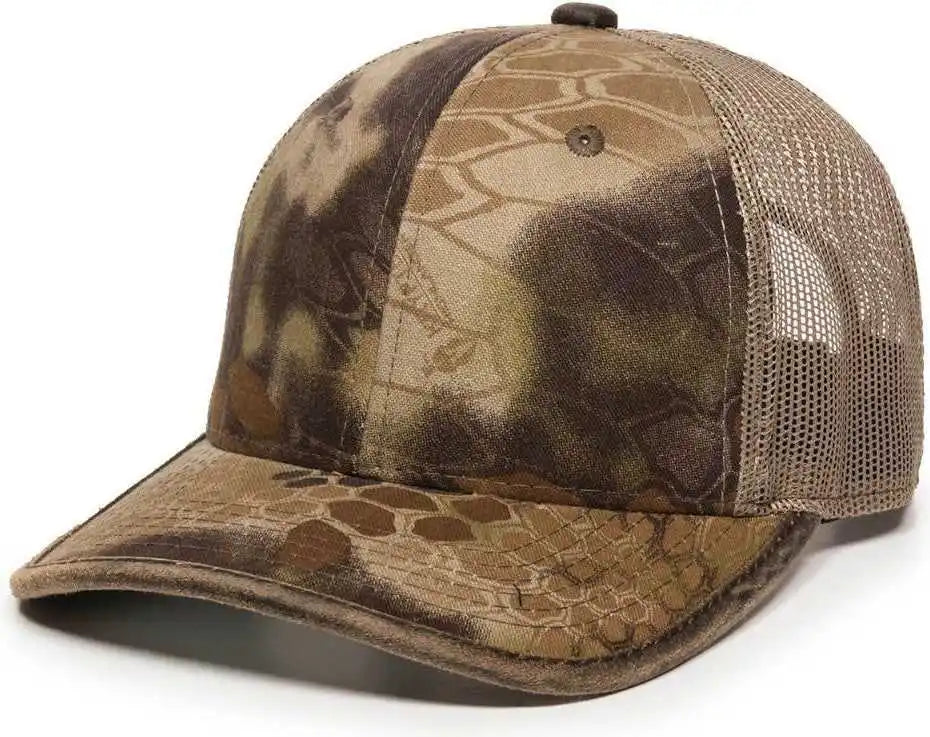 Oc Sports Cbw-100m Adjustable Mesh Back Cap - Kryptekhighlander Khaki - Kryptek / Osfm
