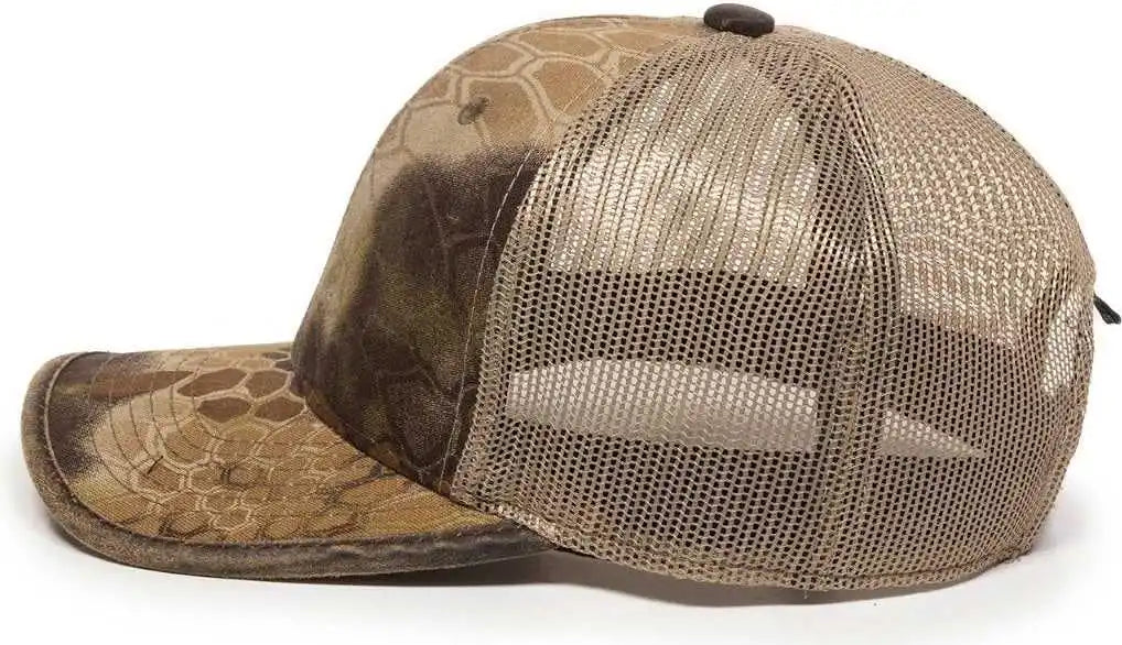Oc Sports Cbw-100m Adjustable Mesh Back Cap - Kryptekhighlander Khaki - Kryptek / Osfm