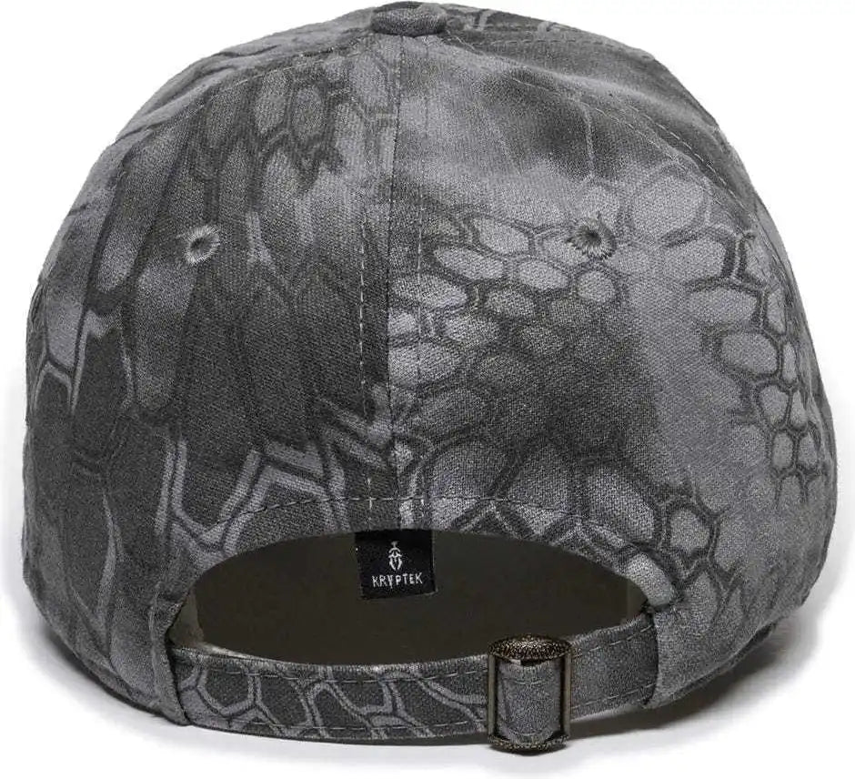 Oc Sports Cgw-115 Garment Washed Camo Cap - Kryptek Raid - 6 7/8’’ - 7 1/2’’