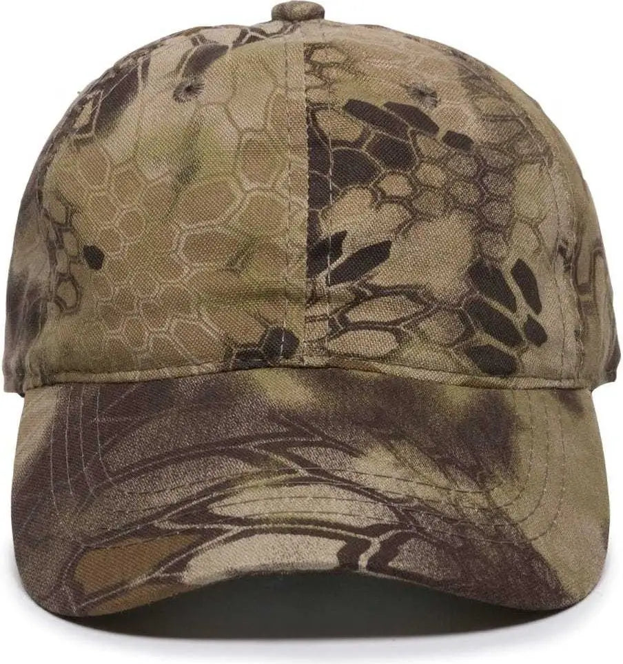Oc Sports Cgw-115 Garment Washed Camo - Kryptek Highlander - 6 7/8’’ - 7 1/2’’