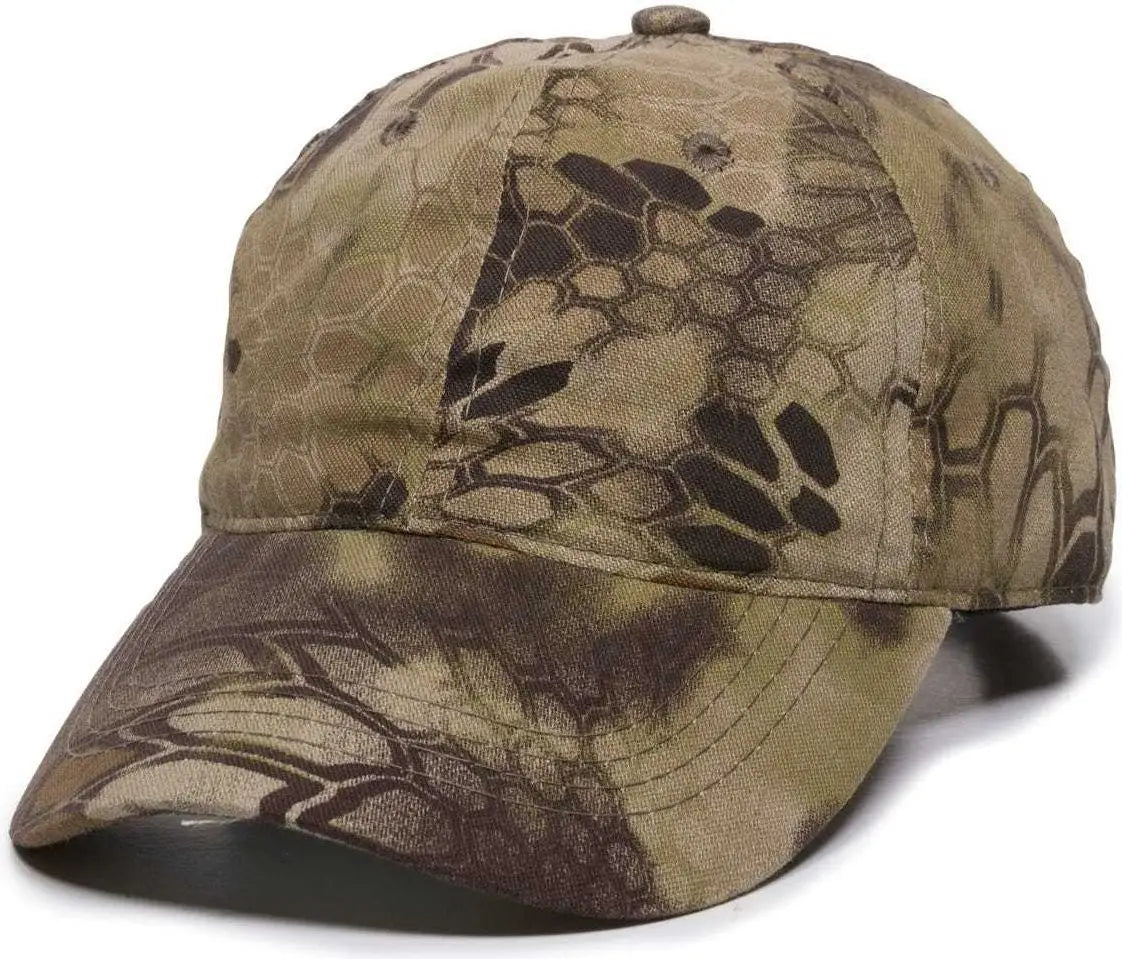 Oc Sports Cgw-115 Garment Washed Camo - Kryptek Highlander - 6 7/8’’ - 7 1/2’’