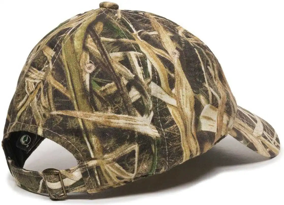 Oc Sports Cgw-115 Garment Washed Camo - Mossy Oak Shadow Grass Blades - 6 7/8’’ - 7 1/2’’