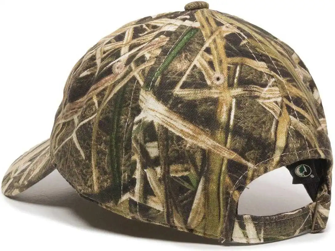 Oc Sports Cgw-115 Garment Washed Camo - Mossy Oak Shadow Grass Blades - 6 7/8’’ - 7 1/2’’