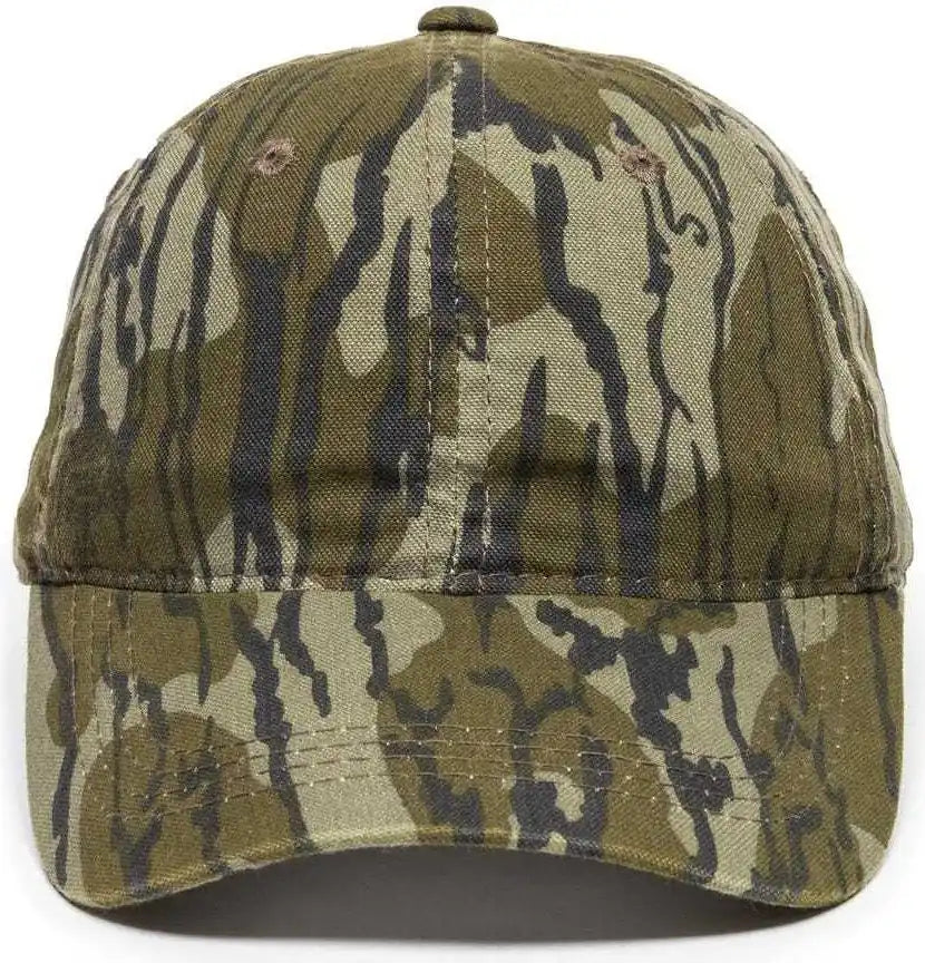 Oc Sports Cgw 115 Garment Washed Camo Original Mossy Oak Bottomland / 6 7/8’’ 7 1/2’’