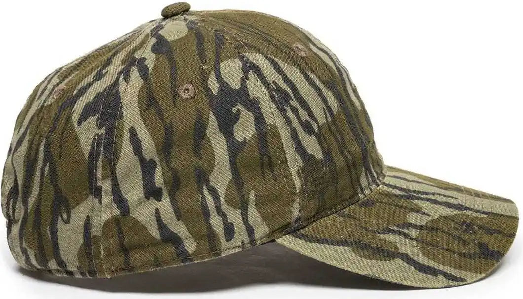 Oc Sports Cgw 115 Garment Washed Camo Original Mossy Oak Bottomland / 6 7/8’’ 7 1/2’’