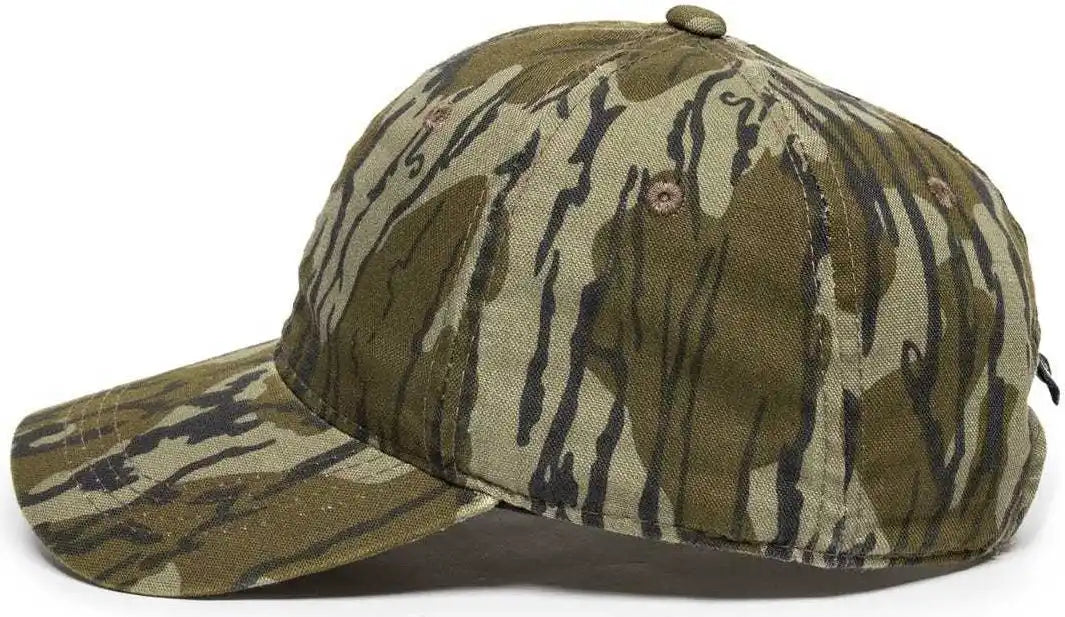 Oc Sports Cgw 115 Garment Washed Camo Original Mossy Oak Bottomland / 6 7/8’’ 7 1/2’’