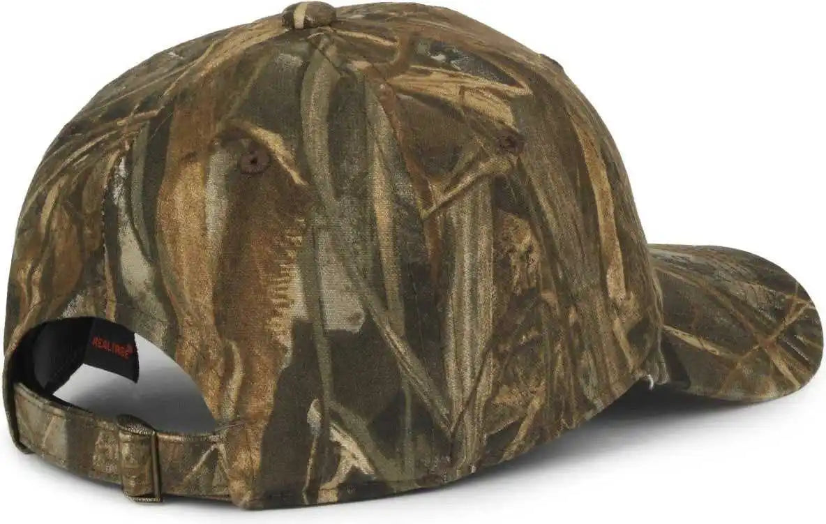 Oc Sports Cgw-115 Garment Washed Camo - Realtree Max 7 - Osfm