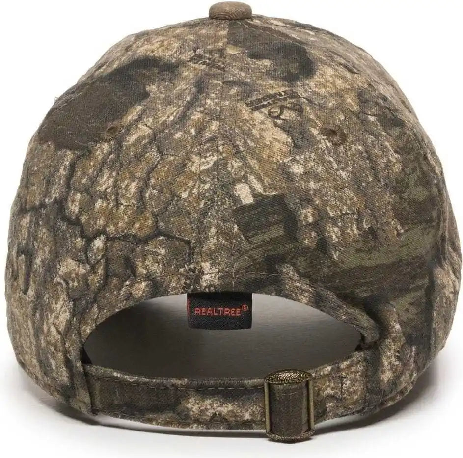 Oc Sports Cgw-115 Garment Washed Camo - Realtree Timber - 6 7/8’’ - 7 1/2’’