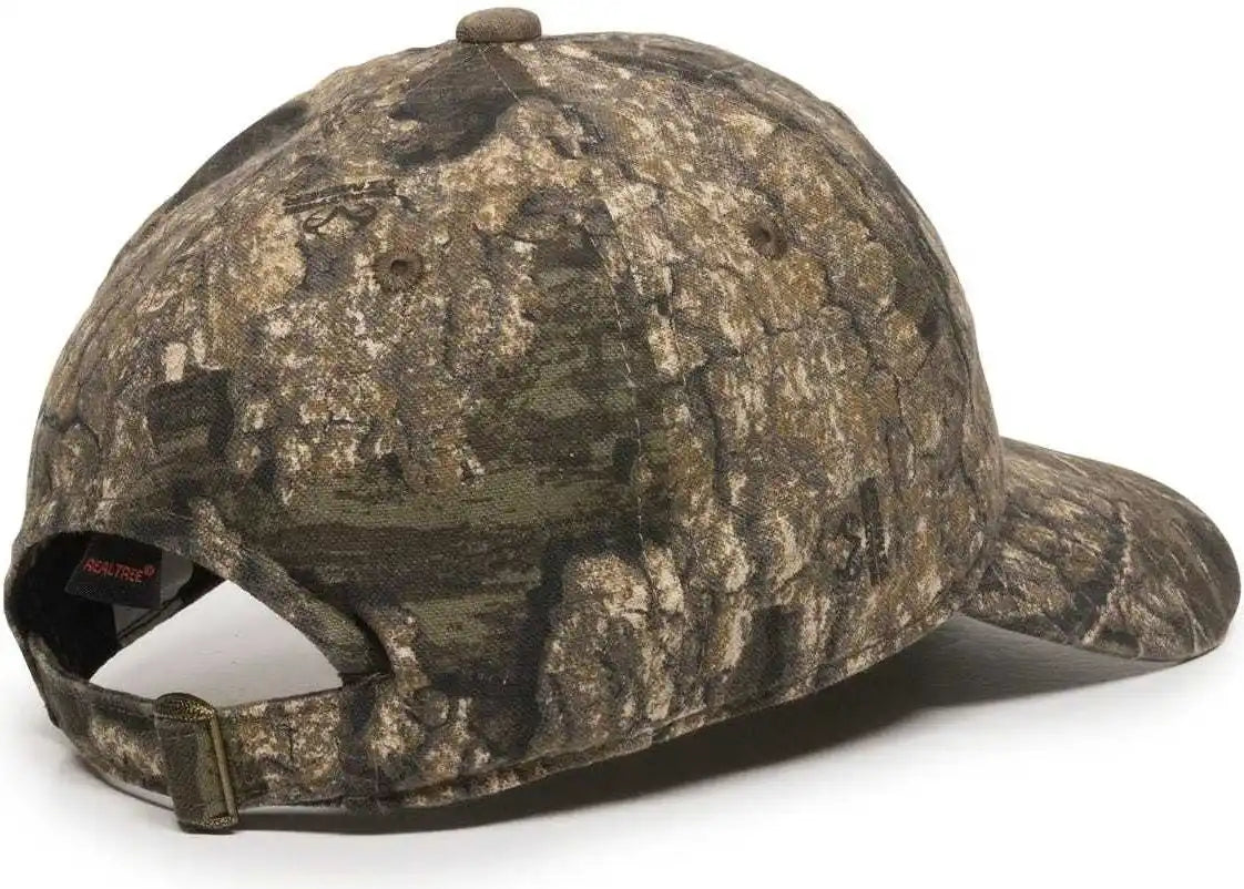 Oc Sports Cgw-115 Garment Washed Camo - Realtree Timber - 6 7/8’’ - 7 1/2’’