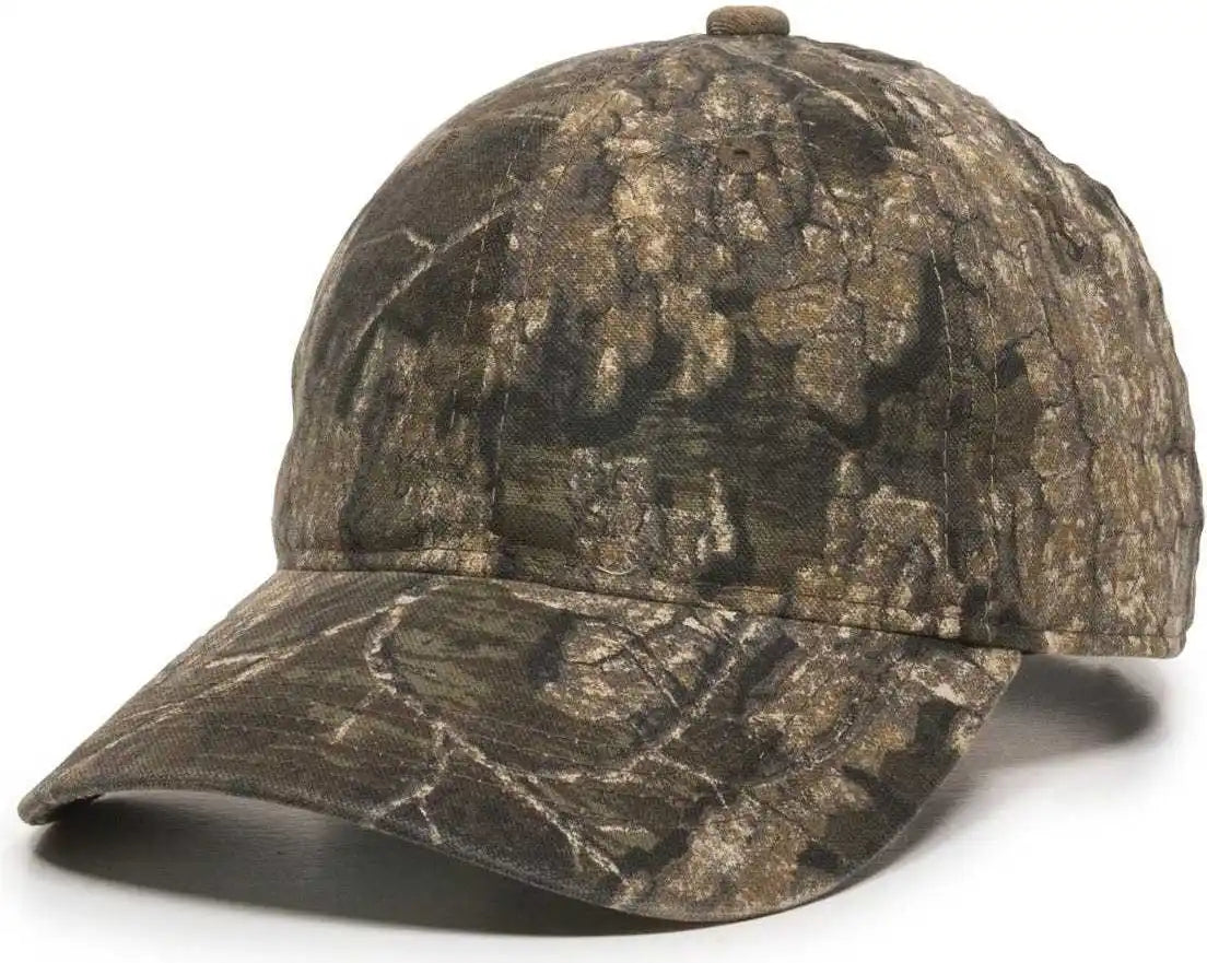 Oc Sports Cgw-115 Garment Washed Camo - Realtree Timber - 6 7/8’’ - 7 1/2’’