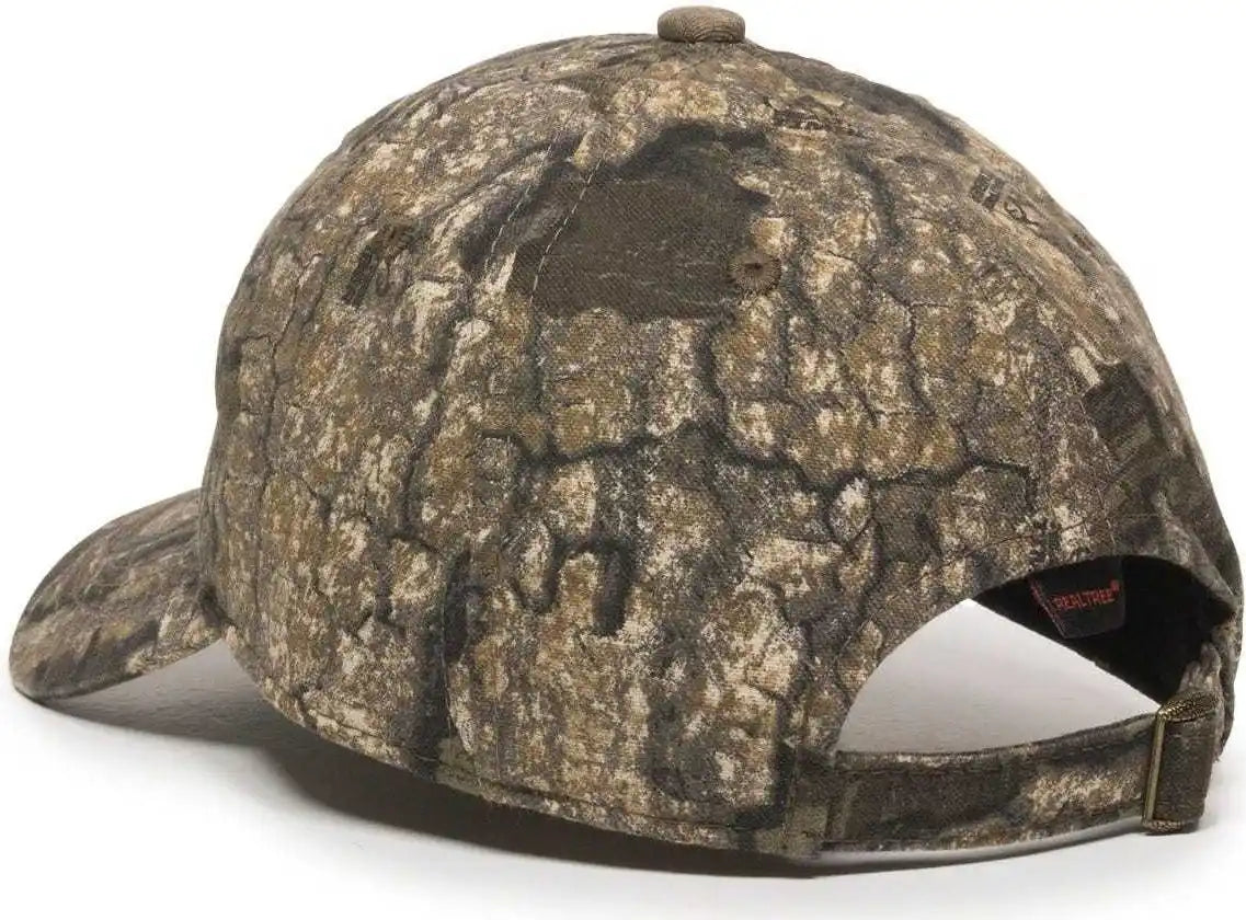 Oc Sports Cgw-115 Garment Washed Camo - Realtree Timber - 6 7/8’’ - 7 1/2’’