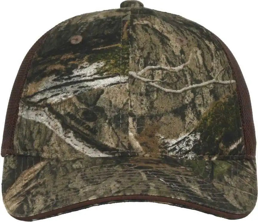 Oc Sports Cgwm-301 Adjustable Mesh Back Cap - Mossy Oak Country Dna Brown - Osfm
