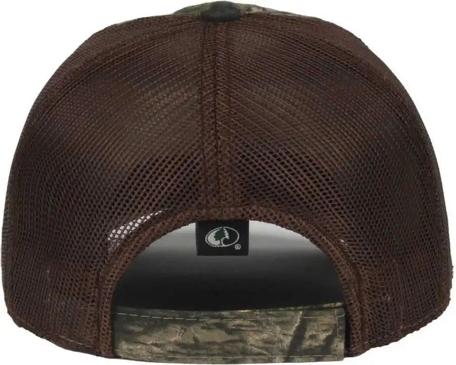 Oc Sports Cgwm-301 Adjustable Mesh Back Cap - Mossy Oak Country Dna Brown - Osfm